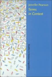 Tapa de Terms in context