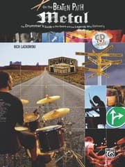 Tapa de On The Beaten Path Metal The Drummers Guide To The Genre And The Legends Who Defined It