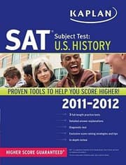 Tapa de Kaplan SAT Subject Test
            
                Kaplan SAT Subject Tests US History