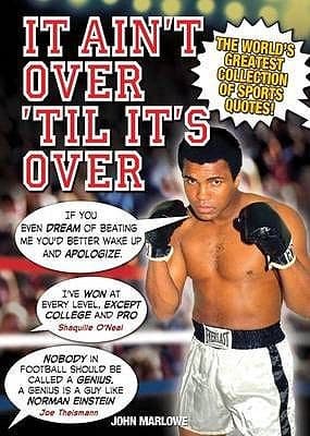 Tapa de It Aint Over Til Its Over by John Marlowe