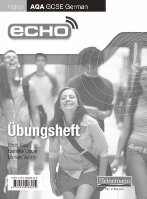 Tapa de Echo AQA GCSE German Higher Workbook 8 Pack