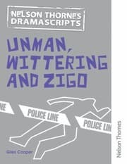 Tapa de Nelson Thornes Dramascripts Unman Wittering and Zigo