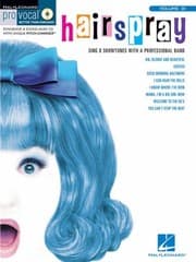 Tapa de Hairspray With CD Audio
            
                Hal Leonard Pro Vocal Numbered