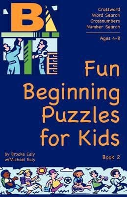 Tapa de Fun Beginning Puzzles for Kids Book 2