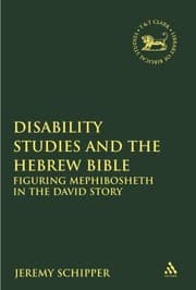 Tapa de Disability Studies and the Hebrew Bible
            
                Library of Hebrew BibleOld Testament Studies