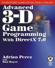 Tapa de Advanced 3-D game programming using DirectX 7.0