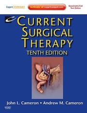 Tapa de Current Surgical Therapy
            
                Expert Consult Title Online  Print