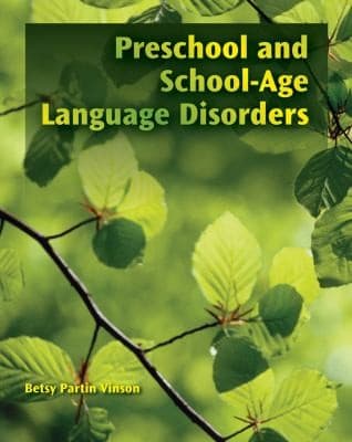 Tapa de Preschool And Schoolage Language Disorders