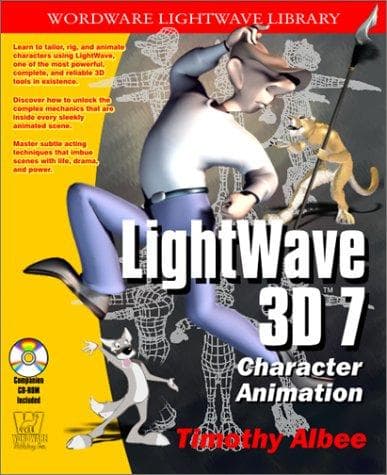 Tapa de LightWave 3D 7.0 Character Animation