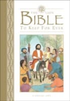 Tapa de The Lion Bible to Keep for Ever