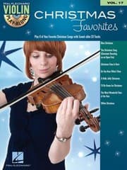 Tapa de Christmas Favorites With CD Audio
            
                Hal Leonard Violin Play Along