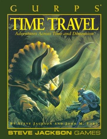 Tapa de GURPS Time Travel
