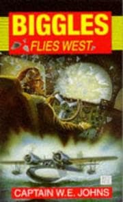 Tapa de Biggles Flies West
