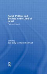 Tapa de Sport Politics And Society In The Land Of Israel Past And Present
