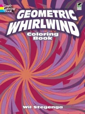 Tapa de Geometric Whirlwind Coloring Book
Dover Coloring Book