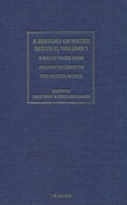 Tapa de A History Of Water