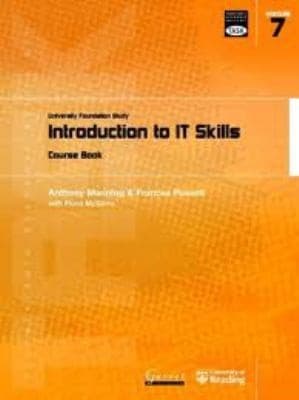 Tapa de Introduction to IT Skills