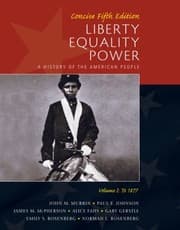 Tapa de Liberty Equality Power Volume I Concise To 1877