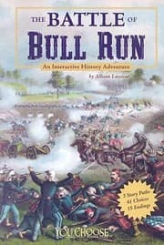 Tapa de The Battle of Bull Run
            
                You Choose Books An Interactive History Adventure Paperback