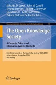 Tapa de The Open Knowledge Society
            
                Communications in Computer and Information Science