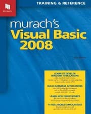 Tapa de Murachs Visual Basic 2008 Training Reference