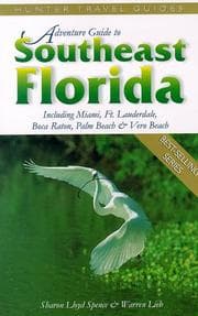 Tapa de Adventure guide to Southeast Florida