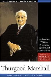 Tapa de Thurgood Marshall