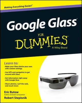 Tapa de Google Glass For Dummies