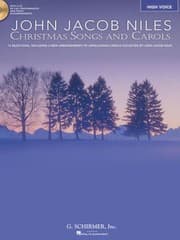 Tapa de John Jacob Niles Christmas Songs and Carols