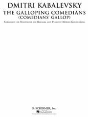 Tapa de The Galloping Comedians Comedians Gallop Xylophone Or Marimba And Piano
