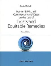 Tapa de Hayton and Mitchell Commentary and Cases on the Law of Trusts and Equitable Remedies