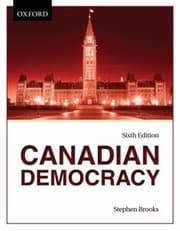 Tapa de Canadian Democracy With DVD