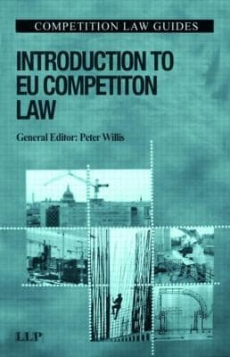 Tapa de Introduction to Eu Competition Law