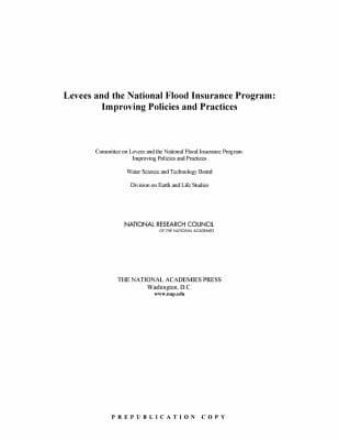 Tapa de Levees and the National Flood Insurance Program