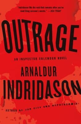 Tapa de Outrage An Inspector Erlendur Novel