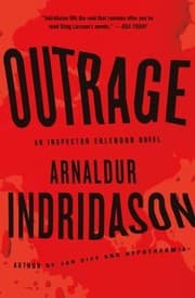 Tapa de Outrage An Inspector Erlendur Novel