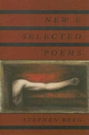 Tapa de New & selected poems