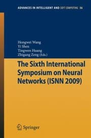 Tapa de The Sixth International Symposium On Neural Networks Isnn 2009