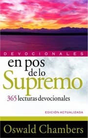 Tapa de En Pos De Lo Supremo 365 Lecturas Devocionales