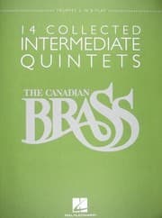 Tapa de 14 Collected Intermediate Quintets Trumpet 2 In Bflat