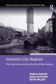 Tapa de Inventive Cityregions Path Dependence And Creative Knowledge Strategies