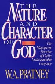 Tapa de The nature and character of God