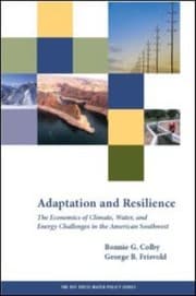 Tapa de Adaptation And Resilience The Economics Of Climate Water And Energy Challenges In The American Southwest