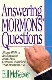 Tapa de Answering Mormons' questions