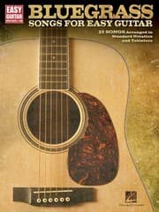 Tapa de Bluegrass Songs For Easy Guitar