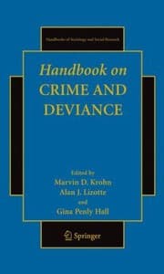Tapa de Handbook on Crime and Deviance
Handbooks of Sociology and Social Research Paperback