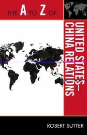 Tapa de The A To Z Of United Stateschina Relations