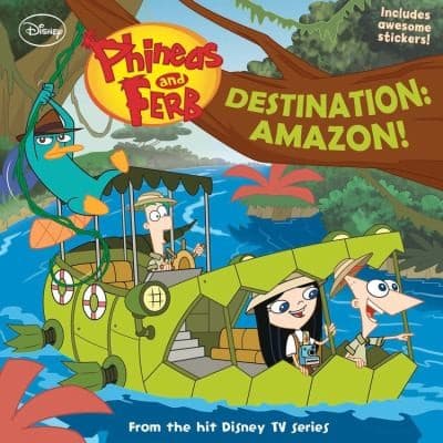 Tapa de Phineas and Ferb 12 Destination