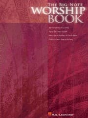 Tapa de The BigNote Worship Book
