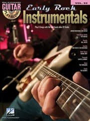 Tapa de Early Rock Instrumentals With CD Audio
            
                Hal Leonard Guitar PlayAlong